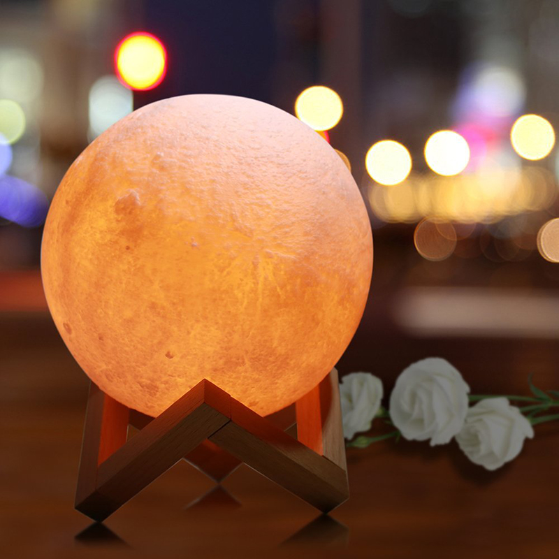 Zoweetek Moon Lamp 3D with | zoweetek